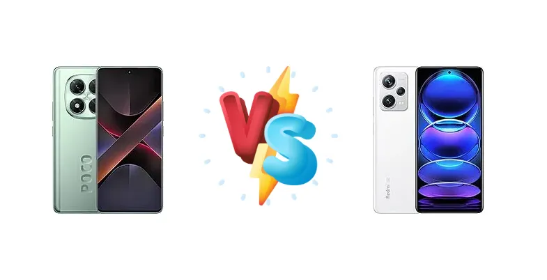 Xiaomi Poco X7 vs Xiaomi Redmi Note 12 Pro+