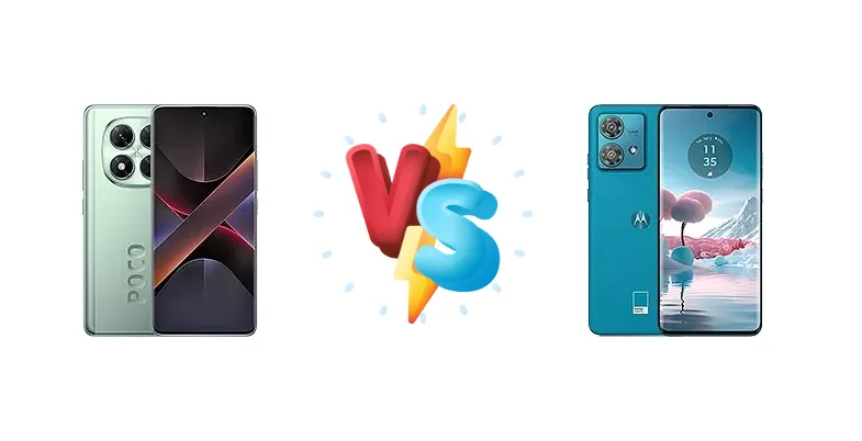 Xiaomi Poco X7 vs Motorola Edge 40 Neo