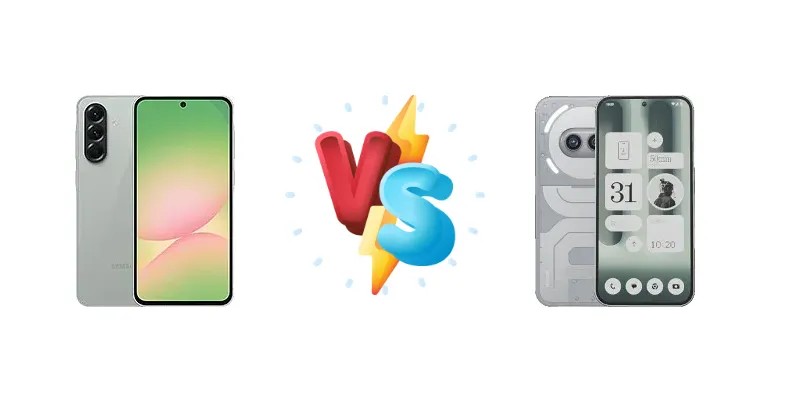 Samsung Galaxy A56 vs Nothing Phone (2a) Plus