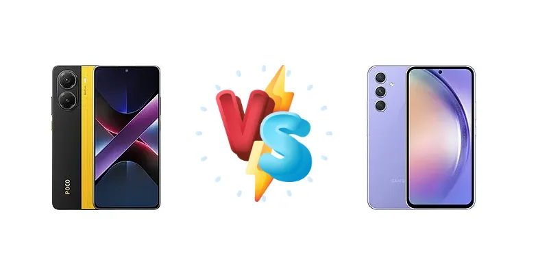 Xiaomi Poco X7 Pro vs Samsung Galaxy A54