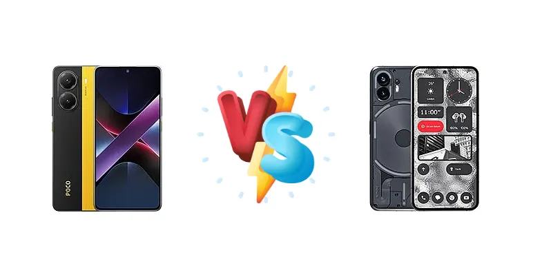 Xiaomi Poco X7 Pro vs Nothing Phone (2)