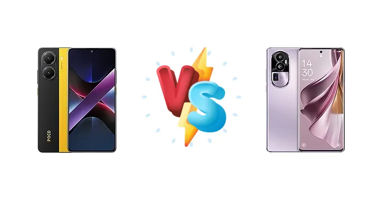 Xiaomi Poco X7 Pro vs Oppo Reno10 Pro+