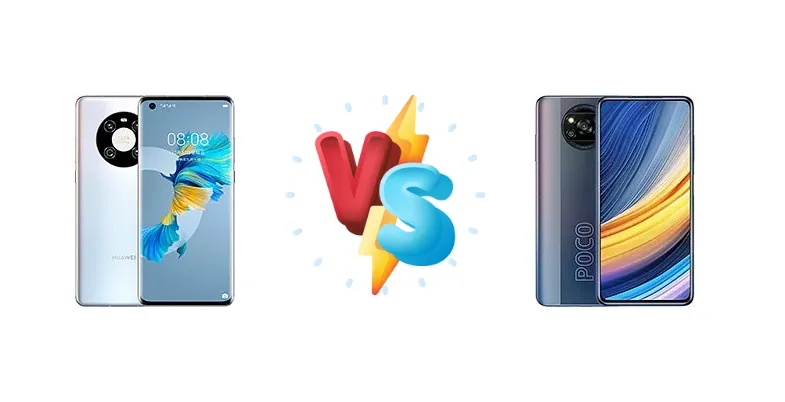 Huawei Mate 40E 4G vs Xiaomi Poco X3 Pro
