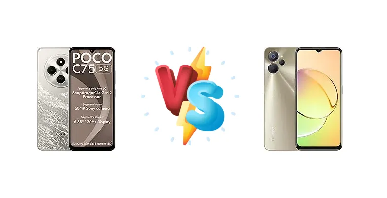 Xiaomi Poco C75 5G vs Realme 10 5G