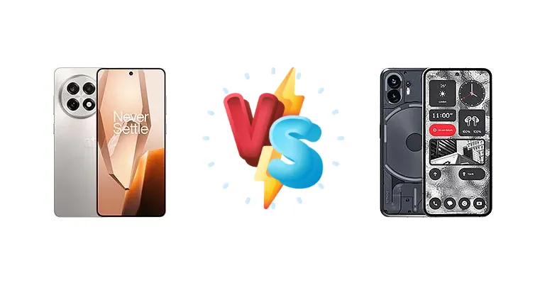 OnePlus 13R vs Nothing Phone (2): Performance and Battery Showdown