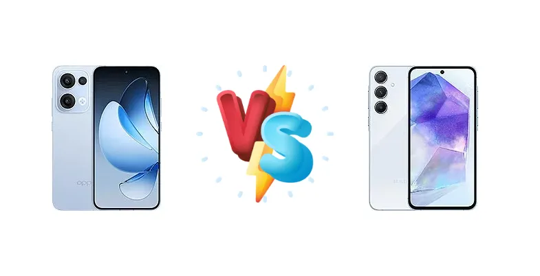 Oppo Reno13 vs Samsung Galaxy A55