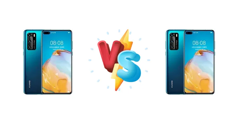 Huawei P40 4G vs P40 4G: Identical Showdown?