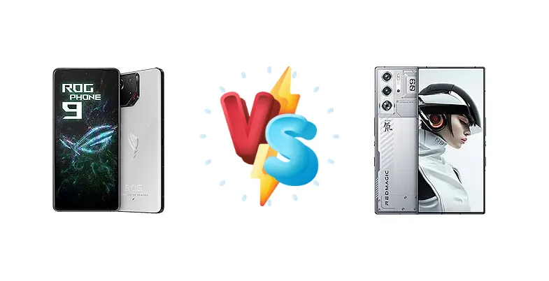 Asus ROG Phone 9 vs ZTE nubia RedMagic 9 Pro+