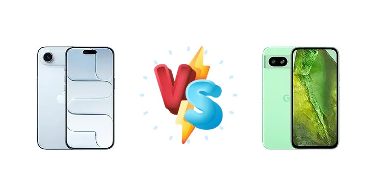 Apple iPhone Air vs Google Pixel 8a