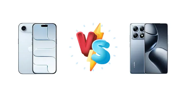 iPhone Air vs Xiaomi 14T Pro: Speed, Brightness, and Charging Showdown