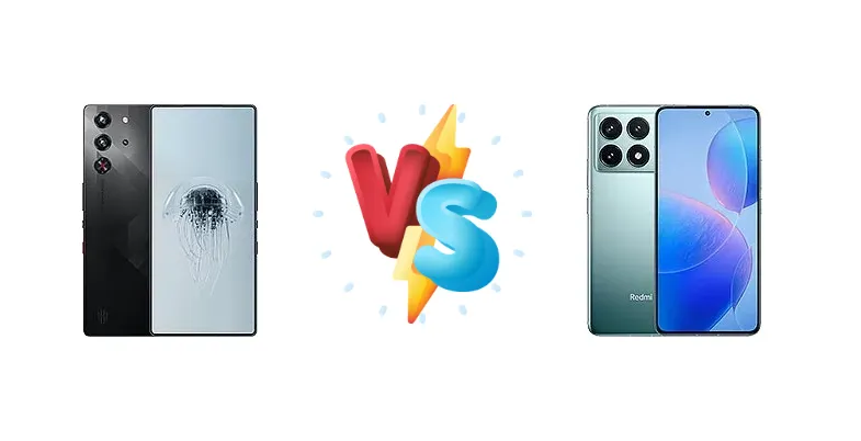 ZTE nubia RedMagic 10 Pro vs Xiaomi Redmi K70 Pro