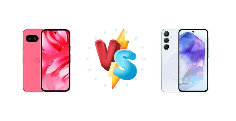 Google Pixel 9a vs Samsung Galaxy A55