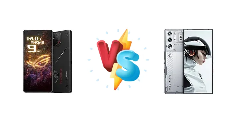 Asus ROG Phone 9 Pro vs ZTE nubia RedMagic 9 Pro+