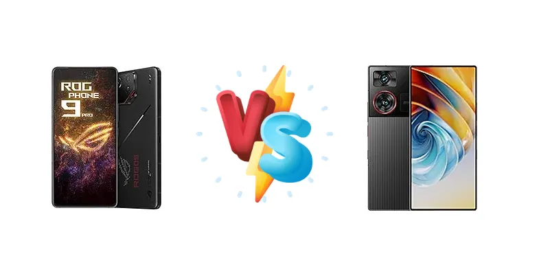 Asus ROG Phone 9 Pro vs ZTE nubia Z60 Ultra Leading