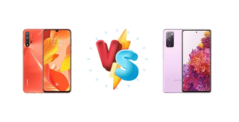 Huawei nova 5 Pro vs Samsung Galaxy S20 FE 5G