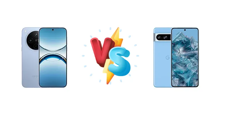 Oppo Find X8 vs Google Pixel 8 Pro