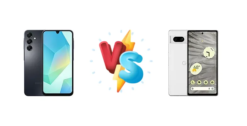 Samsung Galaxy A16 vs Google Pixel 7a