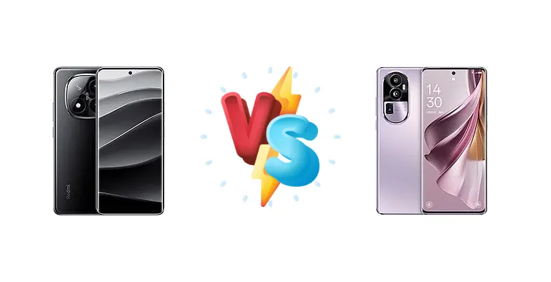 Xiaomi Redmi Note 14 Pro+ 5G (India) vs Oppo Reno10 Pro+