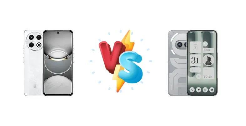 Tecno Spark 30 Pro vs Nothing Phone (2a) Plus
