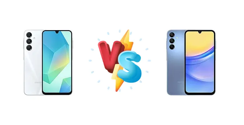Samsung Galaxy A16 5G vs Samsung Galaxy A15 5G