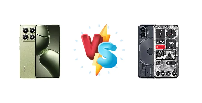 Xiaomi 14T vs Nothing Phone (2): Performance and Battery Life Showdown