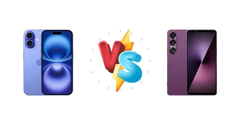 Apple iPhone 16 vs Sony Xperia 1 VII