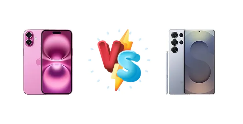 Apple iPhone 16 Plus vs Samsung Galaxy S25 Ultra