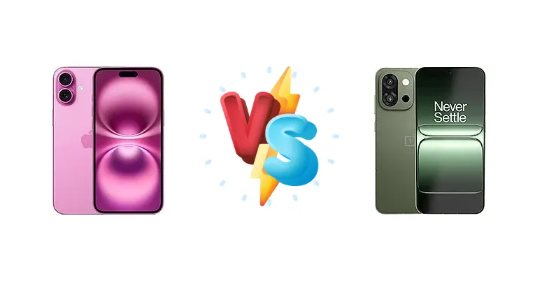 Apple iPhone 16 Plus vs OnePlus 13s