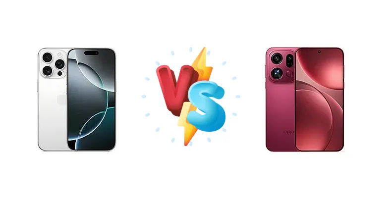 Apple iPhone 16 Pro vs Oppo Find X9 Pro