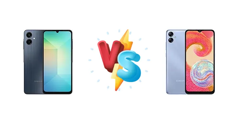 Samsung Galaxy A06 vs Samsung Galaxy A04e