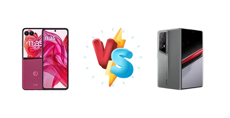 Snapdragon 8s Gen 3 vs 8 Gen 2: Motorola Razr+ 2024 vs Honor Magic V2 RSR Porsche Design