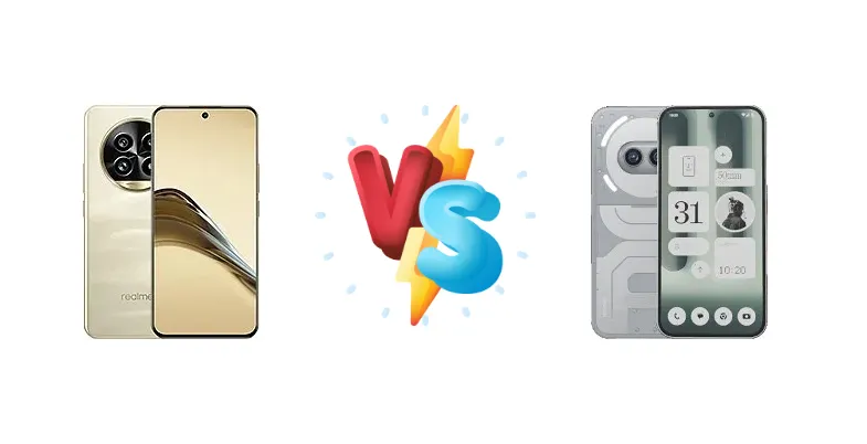 Realme 13 Pro+ vs Nothing Phone (2a) Plus