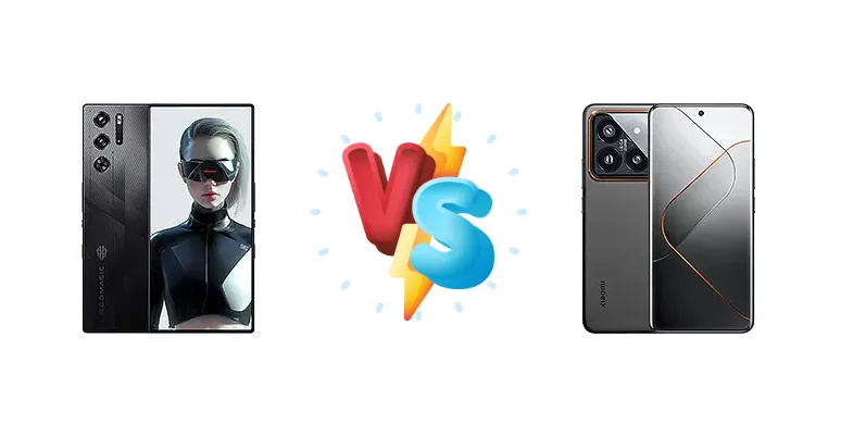 Gaming Endurance vs. Fast Charging: ZTE nubia RedMagic 9S Pro vs. Xiaomi 14 Pro