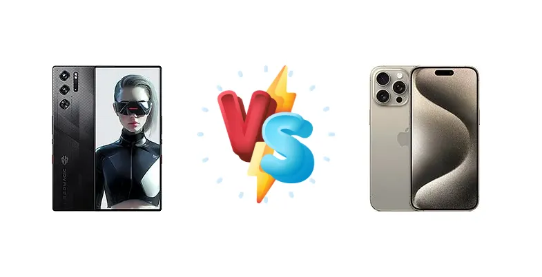 Gaming Power vs. Ecosystem Lock-in: ZTE nubia RedMagic 9S Pro vs. Apple iPhone 15 Pro Max