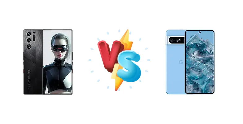 Gaming Power vs. AI Smarts: ZTE nubia RedMagic 9S Pro vs. Google Pixel 8 Pro