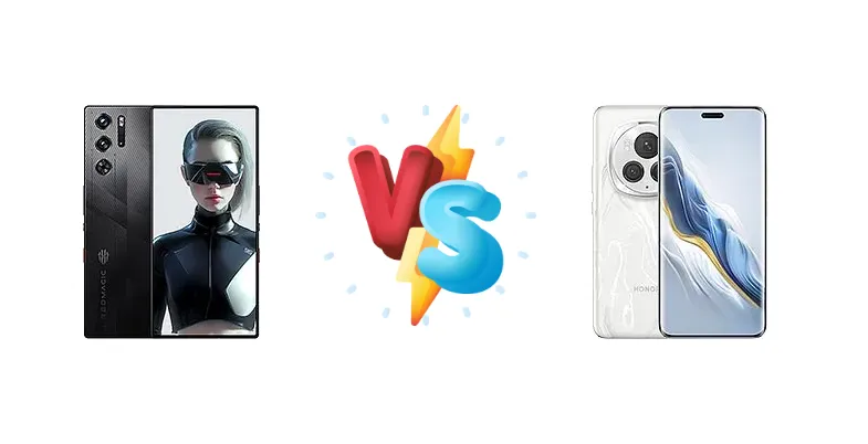 Gaming Endurance vs. Display Brilliance: ZTE nubia RedMagic 9S Pro vs. Honor Magic6 Pro