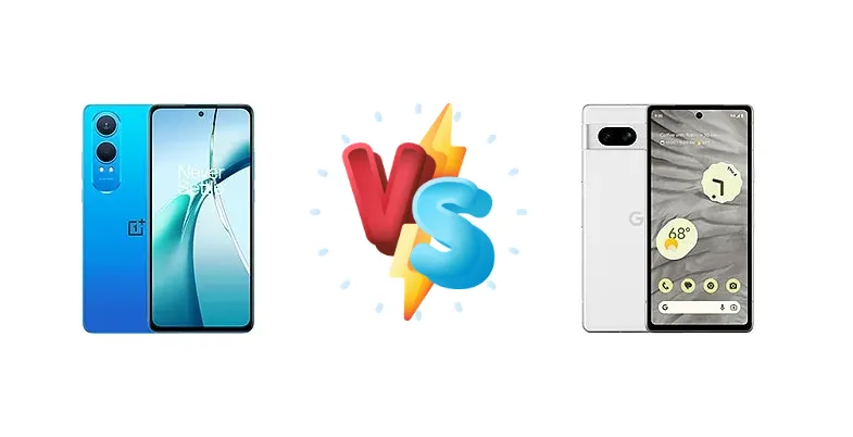 Snapdragon vs Tensor: OnePlus Nord CE4 Lite vs Google Pixel 7a - Full Comparison