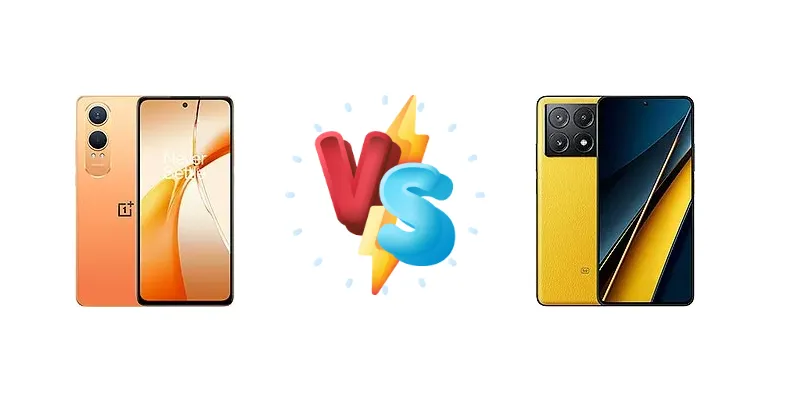 OnePlus Nord CE4 Lite (India) vs Xiaomi Poco X6 Pro