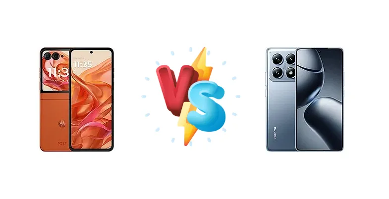 Motorola Razr 50 vs Xiaomi 14T Pro