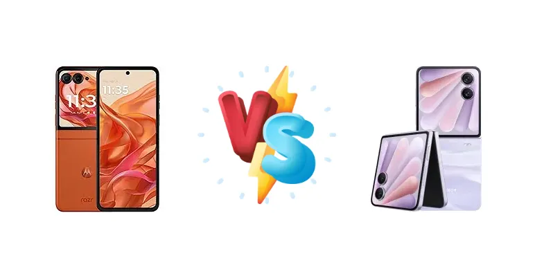 Motorola Razr 50 vs Honor Magic V Flip 2