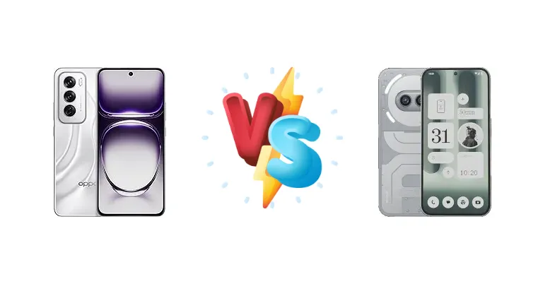 Oppo Reno12 vs Nothing Phone (2a) Plus