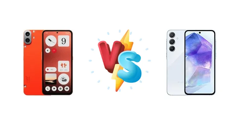 Nothing CMF Phone 1 vs Samsung Galaxy A55