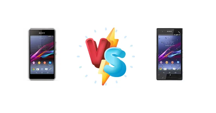 Sony Xperia E1 dual vs Sony Xperia Z1s