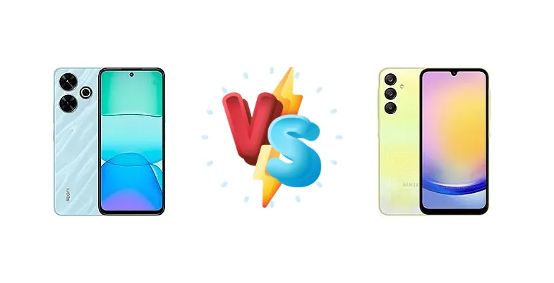Xiaomi Redmi 13 vs Samsung Galaxy A25