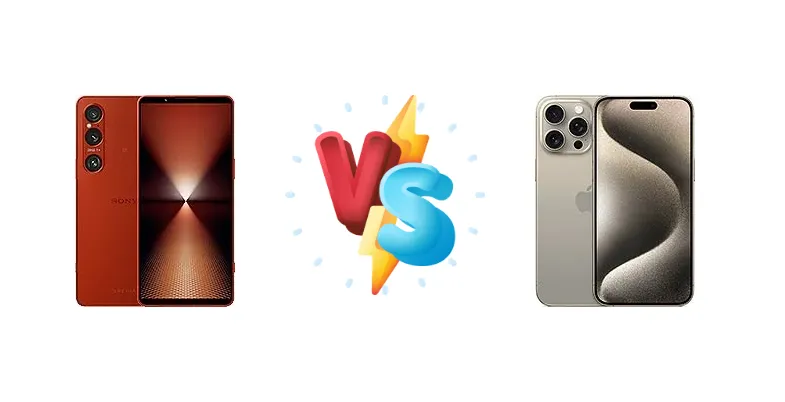 Sony Xperia 1 VI vs Apple iPhone 15 Pro Max