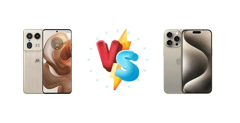 Motorola Edge 50 Ultra vs Apple iPhone 15 Pro Max