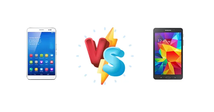 Huawei MediaPad X1 vs Samsung Galaxy Tab 4 7.0 LTE