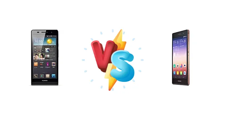 Huawei Ascend P6 S vs Huawei Ascend P7 Sapphire Edition