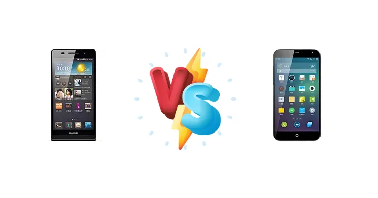 Huawei Ascend P6 S vs Meizu MX3