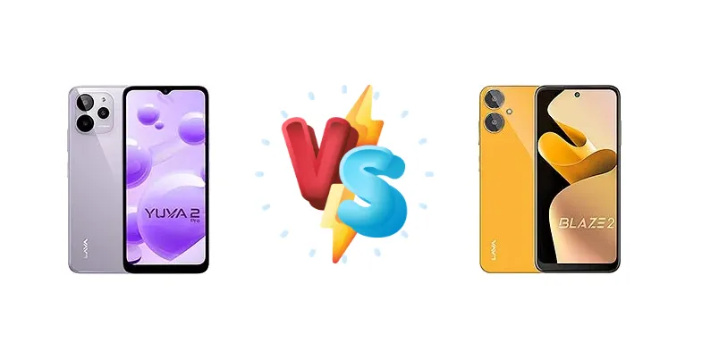 Lava Yuva 2 Pro vs Lava Blaze 2